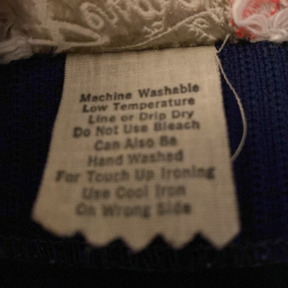 Vintage Navy Cardigan - Picture 2 of 4